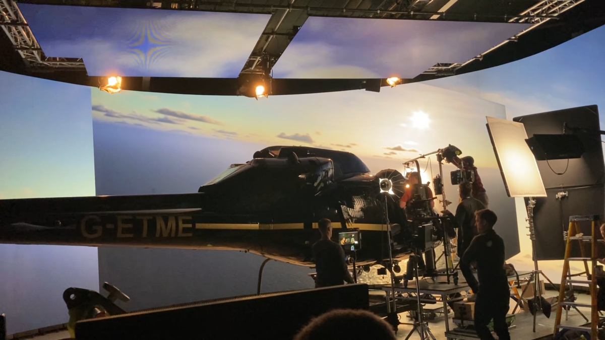 Helicopter on the VP Stage